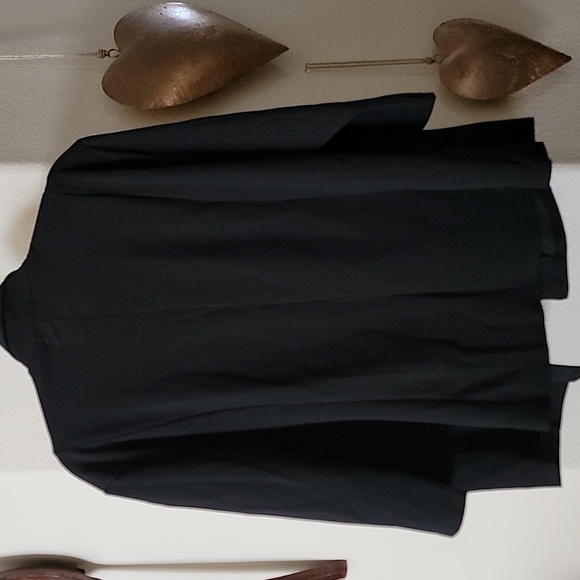 Casual Open Front Pocketed Plus Size 3/4 Sleeve Blazer/Jacket Black Size 3X NWT - Picture 5 of 12